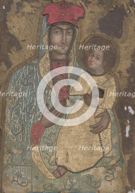 Mother of God, 2nd half of 18th century. Creator: Unknown.