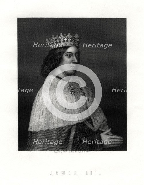 James III, 19th century. Artist: George J Stodart