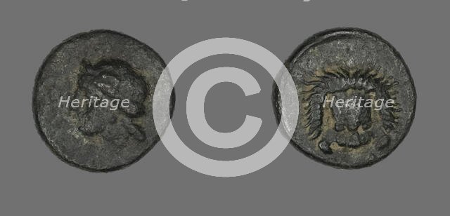 Coin Depicting the Goddess Hera (?), 5th century BCE. Creator: Unknown.
