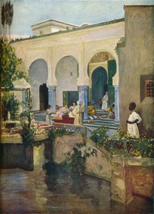 Interior of a Moorish Harem', 1907. Artist: Sir John Lavery