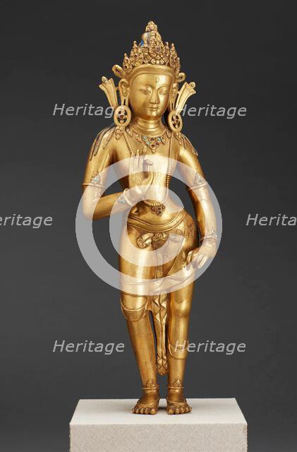 Bodhisattva, about 1700. Creator: Unknown.