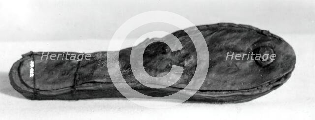 Sole of a Clog, England, 16th century. Creator: Unknown.