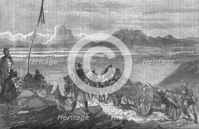 'First Sight of Candahar', c1880. Artist: Unknown.