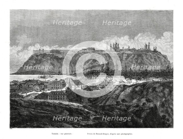 Tobolsk, Siberia, Russia, 1886. Artist: Jean Baptiste Henri Durand Brager