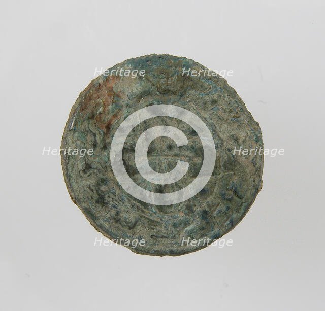 Stud, Frankish, first half of the 7th century. Creator: Unknown.