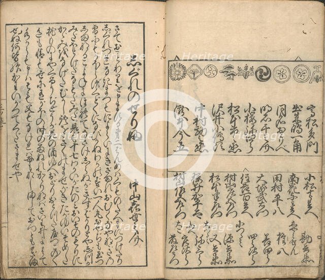 Collection of Pictures of the Actors in the Four Theatres..., late 18th century. Creator: Furuyama Moroshige.