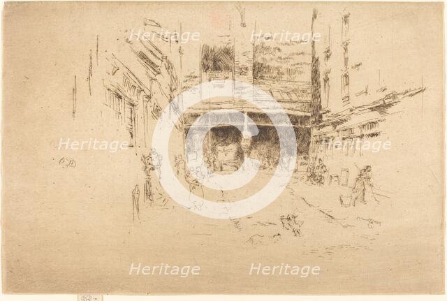 Clothes Exchange, No.I, 1887. Creator: James Abbott McNeill Whistler.