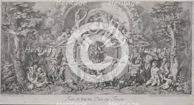 The Four Festivals: Festival of Faune. Creator: Claude Gillot (French, 1673-1722).