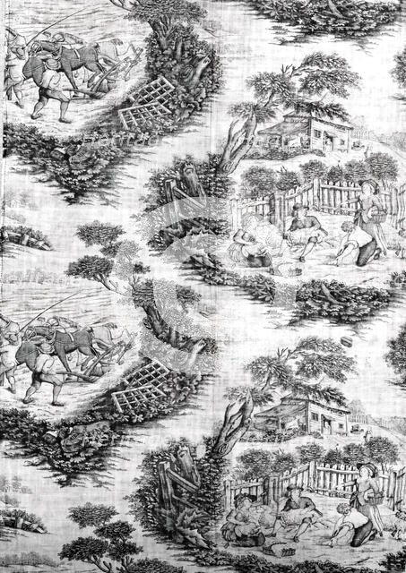 Panel (Furnishing Fabric), England, c. 1785. Creator: Unknown.