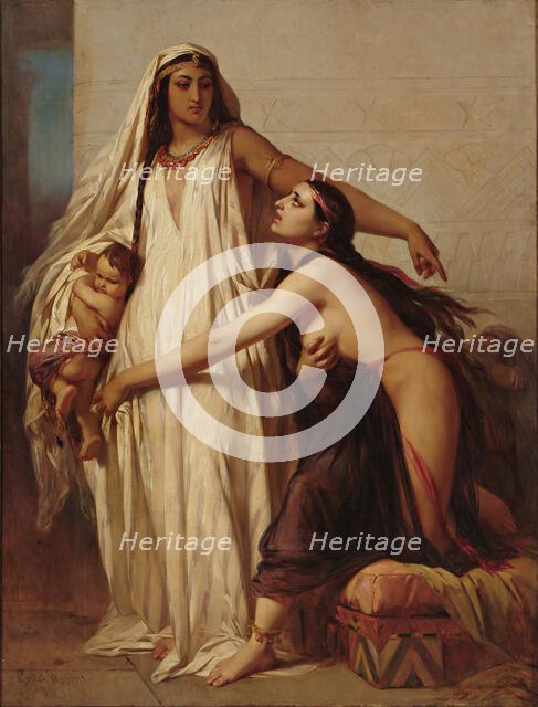 The Judgment of Solomon, 1852. Creator: Wappers, Gustave (1803-1874).