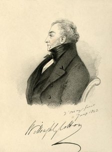 'Sir Willoughby Cotton', 1842. Creator: Richard James Lane.