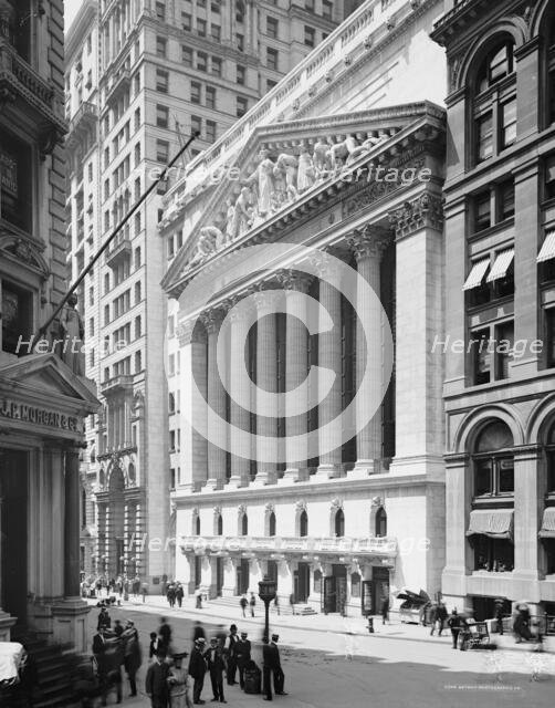 New York Stock Exchange, N.Y., c1904. Creator: Unknown.