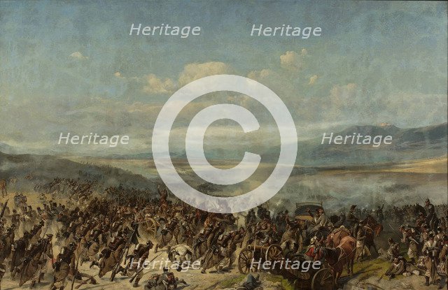 The Battle of Segesvar on 31 July 1849, Mid of the 19th cen..