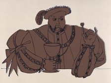 Portrait of Henry VIII, c1520 (1966). Creator: Paulette Riches.