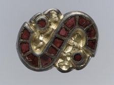 S-Shaped Brooch, Langobardic, late 6th century. Creator: Unknown.