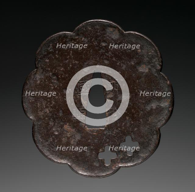 Sword Guard, mid 18th century. Creator: Unknown.