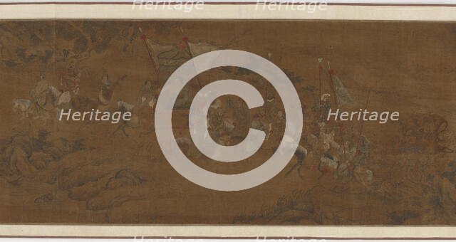 Cai Wenji Returning to China, 16th-17th century. Creator: Unknown.