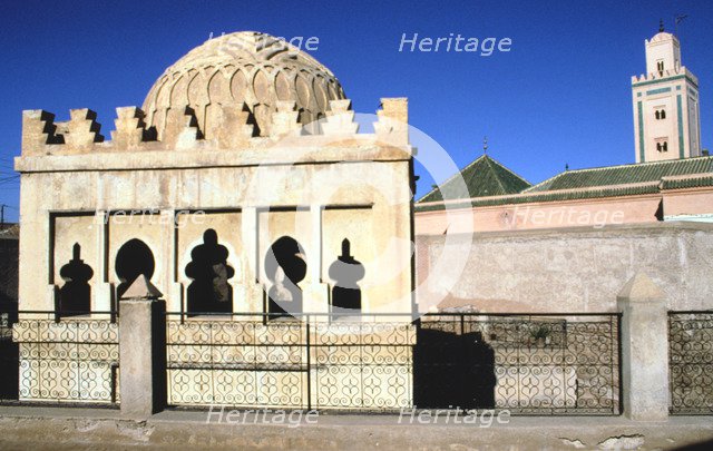Koubba Ba'adiyn, Marakesh, Morocco.