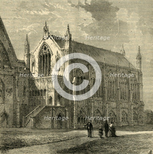 'St. Stephen's Chapel, 1830', (1881). Creator: Unknown.