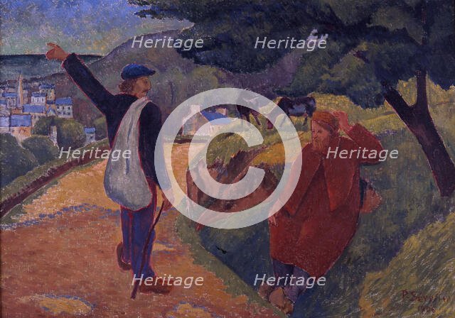 Farewell to Gauguin, 1906. Creator: Sérusier, Paul (1864-1927).