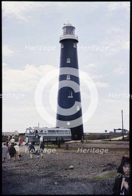The Old Lighthouse, Dungeness, Lydd, Shepway, Kent, 1972. Creator: Dorothy Chapman.