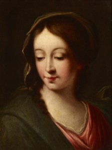 Bust of the Virgin Mary, 18th century. Creator: Unknown.