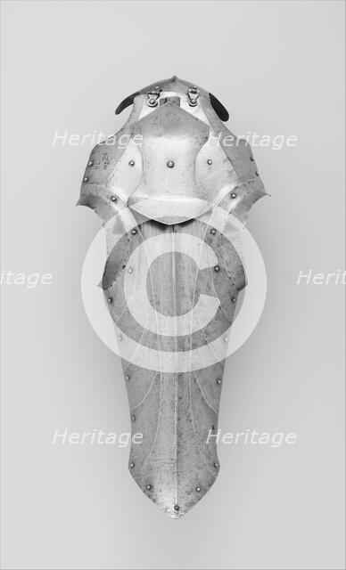 Composed armour for...Horse, European, Italy, Spain, Flanders and England, c1450-1525. Creator: Ambrogio de Osma.