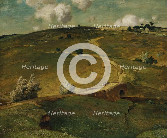 Franconian landscape, 1904. Creator: Anton von Stadler.