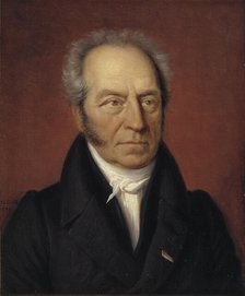 J.C. Spengler, Warden of the Royal Cabinet of Curiosities, 1834. Creator: Johan Ludvig Gebhard Lund.
