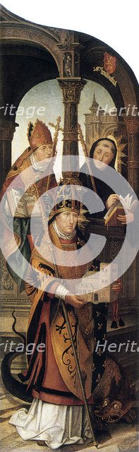 'Annunciation', 1516-1517. Artist: Jean Bellegambe