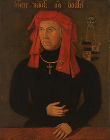 Portrait of Frank van Borselen, Lord of Sint Maartensdijk and Stadtholder of..., after c.1480. Creator: Anon.