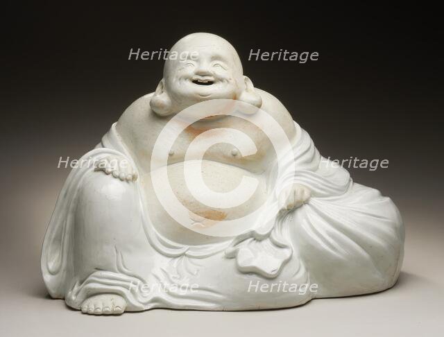 Censer (koro) in the Form of Hotei with His Bag, Late 18th-early 19th century. Creator: Unknown.