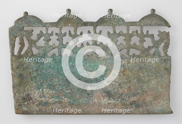 Panel from a Choros (lighting frame), Byzantine, 12th-14th century. Creator: Unknown.