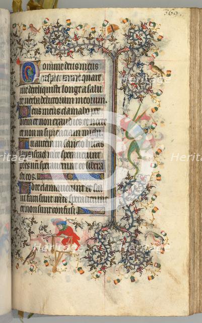 Hours of Charles the Noble, King of Navarre (1361-1425): fol. 180r, Text, c. 1405. Creator: Master of the Brussels Initials and Associates (French).