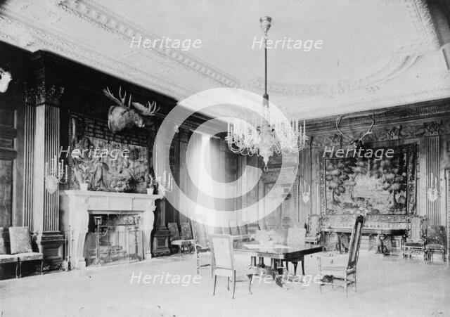 White House State Dining Room, between 1889 and 1906. Creator: Frances Benjamin Johnston.