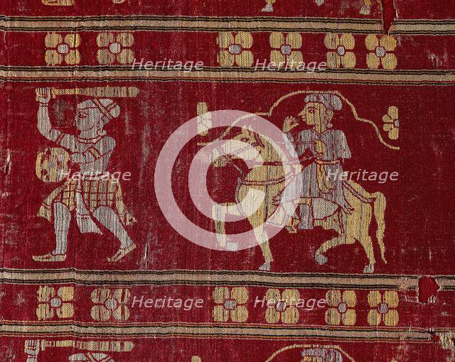 Tent Hanging (Part of a Larger Piece), 1560-1610. Creator: Unknown.