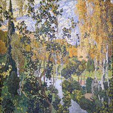 Landscape. Pavlovsk, 1915. Creator: Golovin, Alexander Yakovlevich (1863-1930).