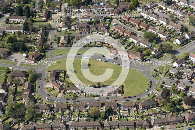 Churchill Crescent, Farnborough, Hampshire, 2017. Creator: Damian Grady.