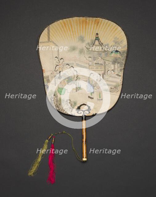 Women at Leisure, Qing dynasty (1644-1911), 19th century. Creator: Unknown.