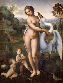 Leda and the Swan, 16th century.