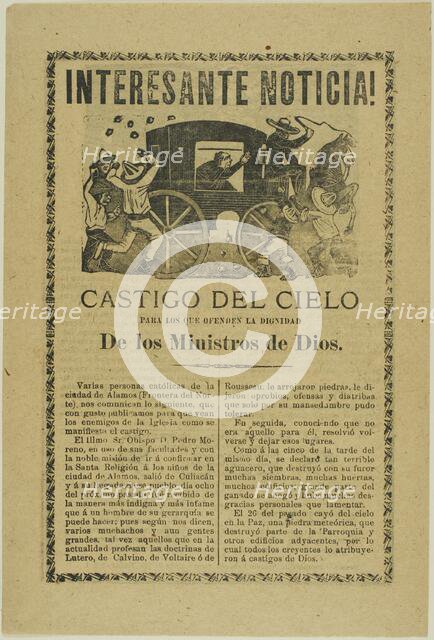 Interesting News, 1903. Creator: José Guadalupe Posada.