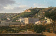 View of the Villa Lucia on the Vomero Hill, Naples, 1823-1825. Creator: Klenze, Leo, von (1784-1864).