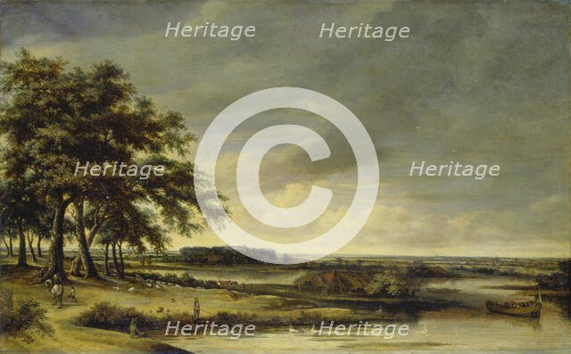 Dutch Landscape, c1660-1670. Creator: Philip Koninck.