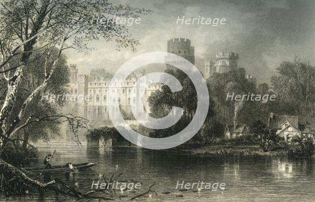 'Warwick Castle', c1870.