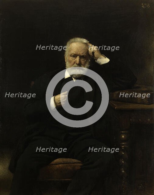 Portrait de M. Victor Hugo, 1879. Creator: Leon Joseph Florentin Bonnat.