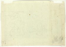 Two Sketches of a Park, n.d. Creator: Pierre Antoine Mongin.