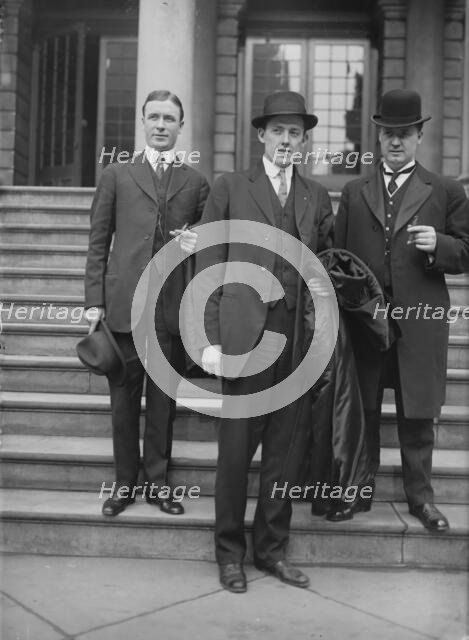 F.J. Hayes, E.L. Doyle, Jas. Lord, between c1910 and c1915. Creator: Bain News Service.