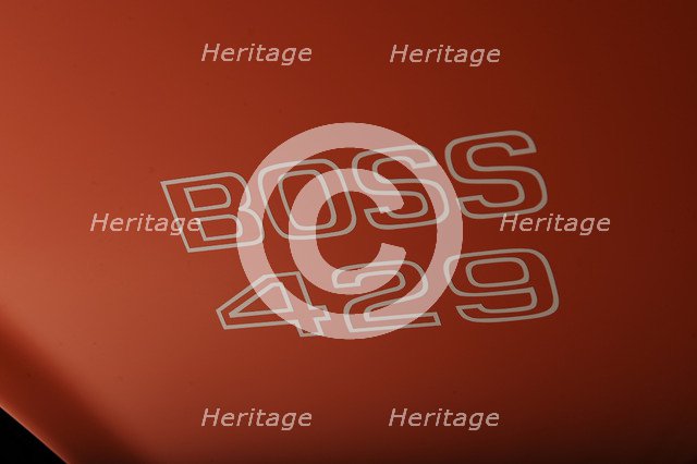 Ford Mustang Boss 429 1970. Artist: Simon Clay.