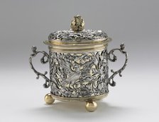 Two-Handled Cup and Cover, 1677. Creator: Unknown.
