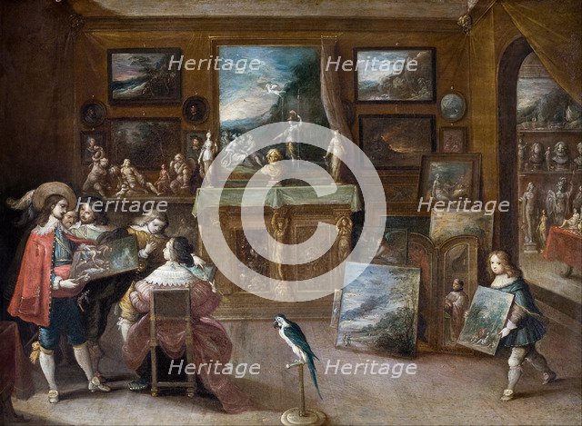 A visit to the Art Dealer. Artist: Francken, Frans, the Younger (1581-1642)